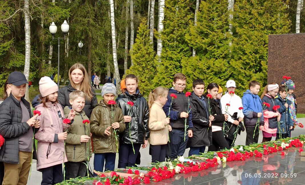 День Победы в нашей школе.